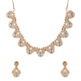 Kundan Opulence Amber Royale Necklace Set