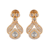 Kundan Opulence Amber Royale Necklace Set