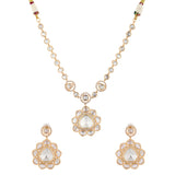 Kundan Opulence Royal Bloom Necklace Set