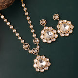 Kundan Opulence Royal Bloom Necklace Set