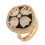 Kundan Elegance Noor Adjustable Ring