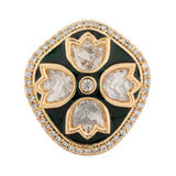 Kundan Elegance Noor Adjustable Ring