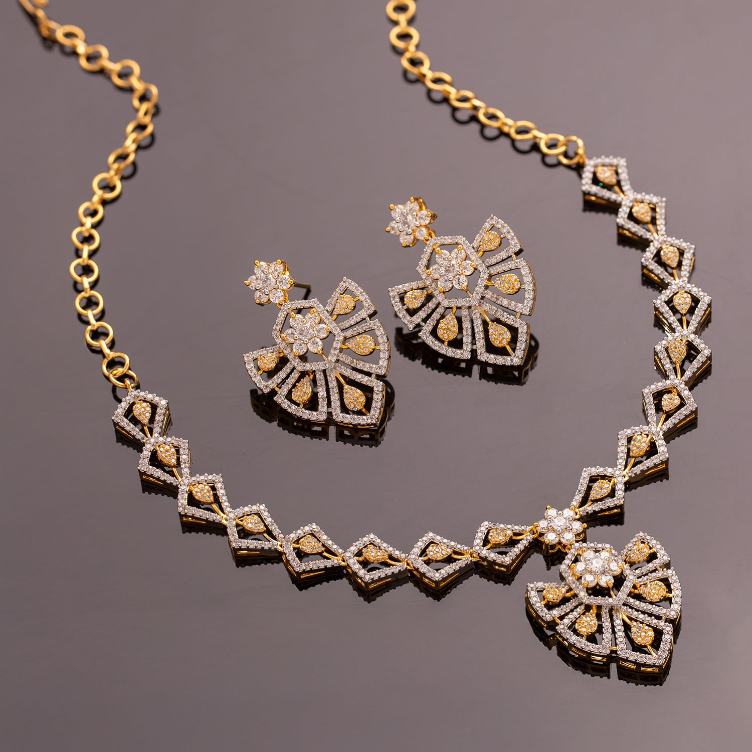 Diamond Necklace Designs Women Jewellery Online Shopping Gold