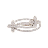 Halo Essence Luster Floral Statement Ring