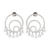 Halo Essence Ring of Light Dangler Earrings