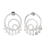 Halo Essence Ring of Light Dangler Earrings