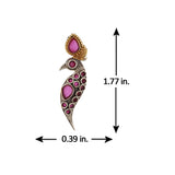 Antique Elegance Peacock Drop