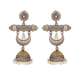 Antique Elegance Crescent Jhumki
