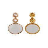 Sparkling Elegance Moonlit Pearl Cascade Necklace Set