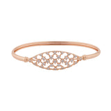 Sparkling Elegance Lattice American Diamond Glow Cz Bracelet