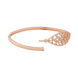 Sparkling Elegance Lattice American Diamond Glow Cz Bracelet