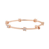 Sparkling Elegance Pure Glow American Diamond Cz Bracelet