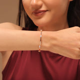 Sparkling Elegance Pure Glow American Diamond Cz Bracelet