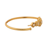 Gold Elegance Surya Kundan Bracelet