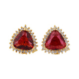 Sparkling Elegance Ruby Glow Pendant Set