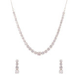 Sparkling Elegance CZ Necklace Set