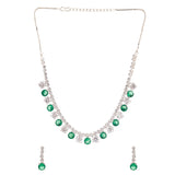 Sparkling Elegance Green CZ Set