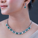 Sparkling Elegance Green CZ Set