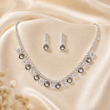 Sparkling Elegance Grey CZ Set