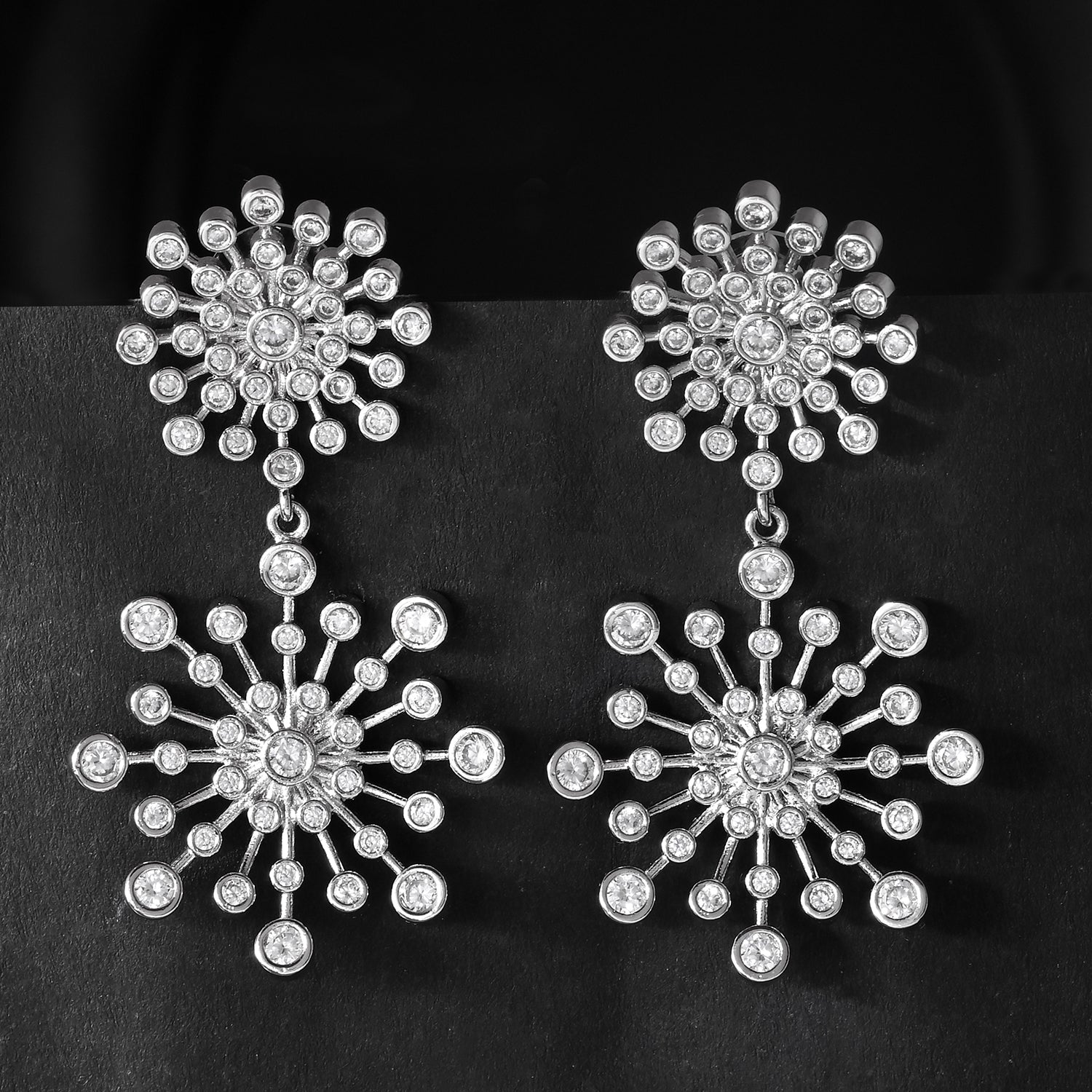 Fireworks Glimmering Joy Dangler Earrings - Main Image