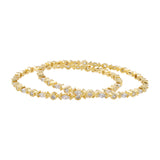 Gold Elegance Aarzoo Gold Crystal Bangles