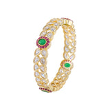 Gold Elegance Zareen Kundan Bangles