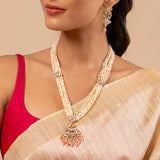 Kundan Elegance Royal Rose Meherbaan Necklace Set