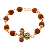 Warm Wishes Rudraksha Rakhi Hamper