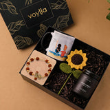 Warm Wishes Rudraksha Rakhi Hamper