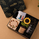 Warm Wishes Rudraksha Rakhi Hamper