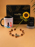 Warm Wishes Rudraksha Rakhi Hamper