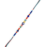 Colourful Evil Eye Charms Thread Rakhi For Brother | Voylla Rakhi