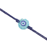 Nazar Evil Eye Crocheted Bhaiya Bhabhi Rakhi Set|Voylla Rakhi