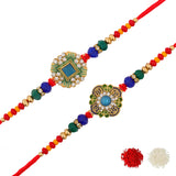 Ethnic Rakhis Pack Of 2 Rakhi for Brother