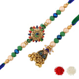 Ethnic Rakhis Pack Of 2 Bhaiya Bhabhi Rakhi
