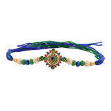 Ethnic Rakhis Pack Of 2 Bhaiya Bhabhi Rakhi