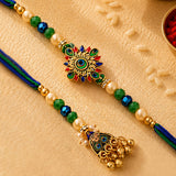 Ethnic Rakhis Pack Of 2 Bhaiya Bhabhi Rakhi