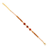 Rudraksh Rakhis Pack Of 1 Rakhi for Brother