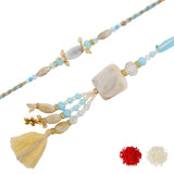 Ethnic Rakhis Pack Of 2 Bhaiya Bhabhi Rakhi