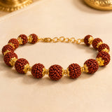 Rudraksh Rakhis Pack Of 1 Rakhi for Brother
