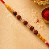 Rudraksh Rakhis Pack Of 1 Rakhi for Brother