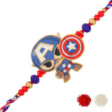 Marvel Captain America Kids Rakhi for Brother