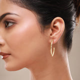 Trendy Golden Everyday Essentials Earrings Combo Set