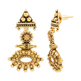 Navratri Antique Gold Jewellery Combo Set – Enamel Necklace Ring Bracelet and Earrings | Ethnic Style | Gift for Women