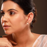 Pearl Essentials Elowyn Pearl Swan Stud Earrings