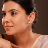 Pearl Essentials Elara Pearl Bird Stud Earrings