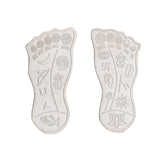 Voylla Auspicious 92.5 Sterling Silver Lakshmi Charan Paduka (5.5 gm)