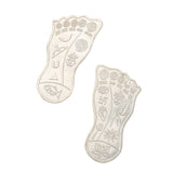 Voylla Auspicious 92.5 Sterling Silver Lakshmi Charan Paduka (5.5 gm)