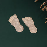 Voylla Auspicious 92.5 Sterling Silver Lakshmi Charan Paduka (5.5 gm)