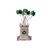 Voylla 92.5 Sterling Silver Tulsi Plant